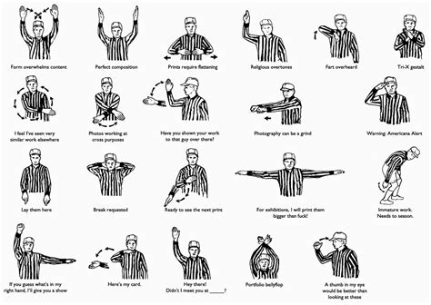 Image result for Referee Hand Signals