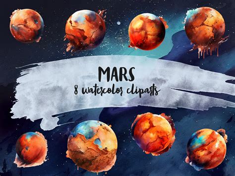 Mars Planet Clip Art