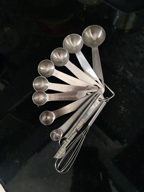Homepixi Stainless Steel Measuring Spoons Set (Set of 11) Include 9 ...