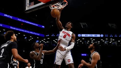 Detroit Pistons' Jalen Duren doubtful vs. Hawks with ankle injury