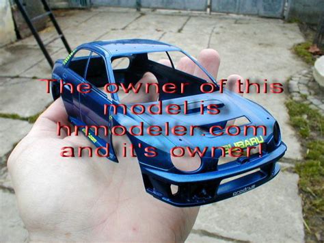 1/24 Tamiya Subaru Impreza WRC 2001 Great Britain