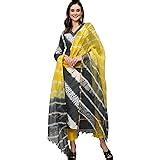 Buy ANNI DESIGNER Women's Cotton Blend Straight Printed Kurta with Pant ...
