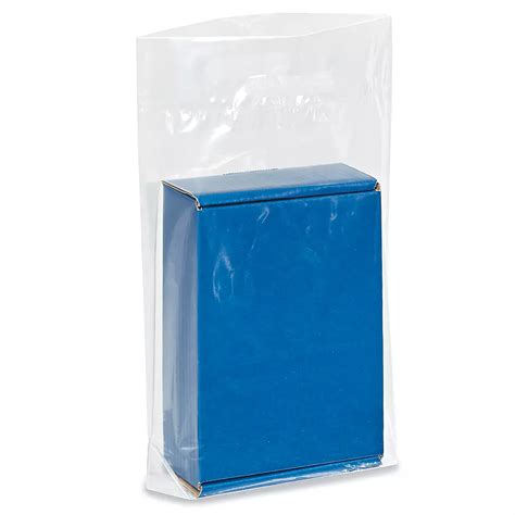 Die Cut Handle Bags - 11 x 15 x 3", Clear S-5138C - ULINE