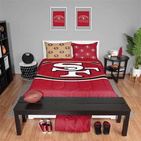 Snapklik.com : San Francisco 49ers NFL Team Color Bed In A Bag ...
