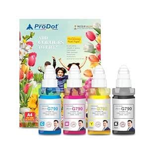 ProDot ProSeries Cn-G790 Inkjet Ink Refill Ink with Hi-Glossy 180 GSM ...