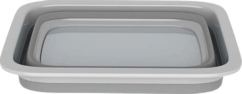 Buy Wakeman 10L Gray Collapsible Multiuse Bin-Portable Wash Basin/Dish ...