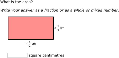 IXL - Area of rectangles and parallelograms (Class VII maths practice)
