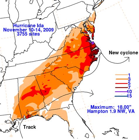 Hurricane Ida - November 10, 2009