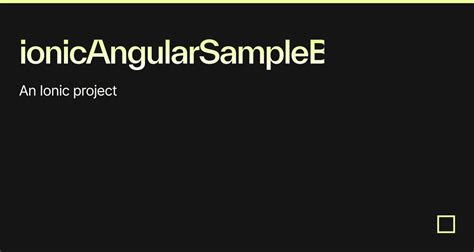 Image result for Ionic 8 Tutorial Angular