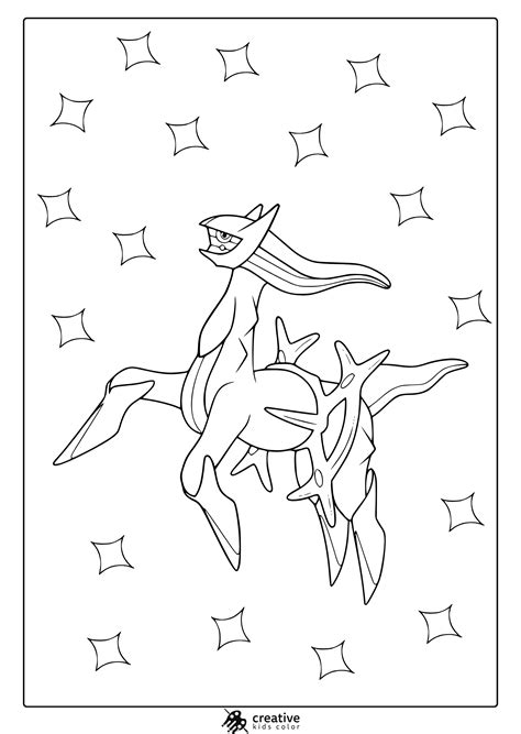 Printable Legendary Pokemon Coloring Pages [2025]