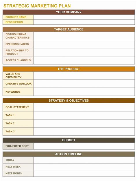 Account Planning Template - Modern Resume Template Word