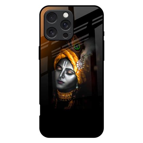 Ombre Krishna iPhone 16 Pro Max Glass Back Cover - Flat 35% Off On ...