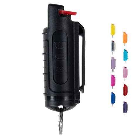 Police Magnum Pepper Spray Keychains For Self Defense Women