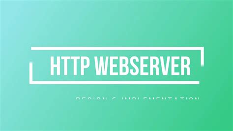 Image result for Creating a HttpServer Demo