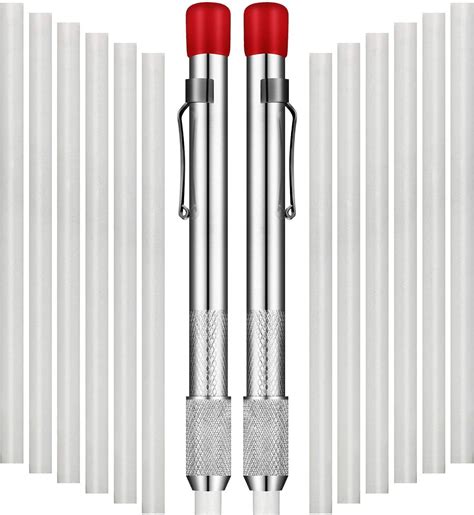 Buy 2 Pieces Soapstone Holders Round Soapstone Marker Soapstone Pen ...