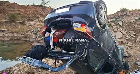 Tata Tiago Hatchback Flips And Falls Off The Road At Night In Himachal ...