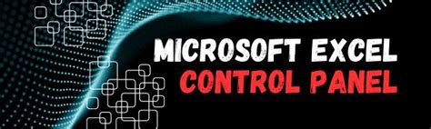 Image result for Excel Control Panel
