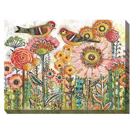 Canvas Wall Art Colorful Birds | Grandin Road