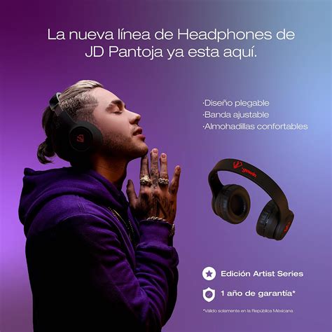 Buy GOWIN JD Pantoja Headphones Bluetooth (Black/Red) Online at Lowest ...