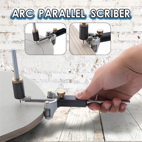 Buy Woodworking Linear Arc And Straight Line Scriber Tool, Dual-Purpose ...