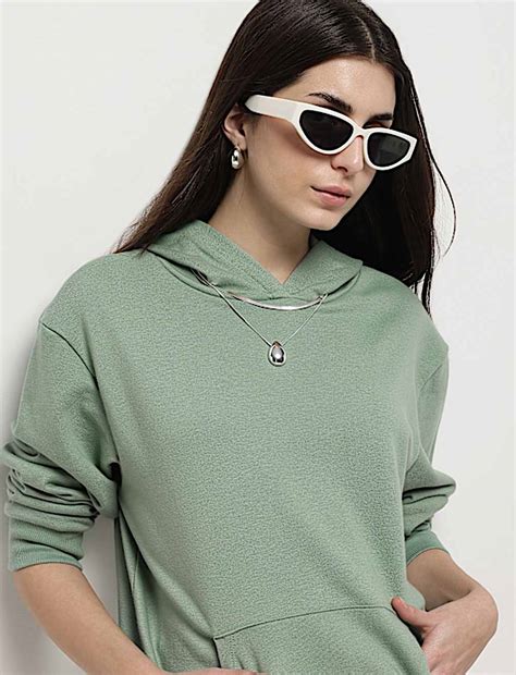 Buy Cotton Rich Hooded Sweatshirt at Marks & Spencer