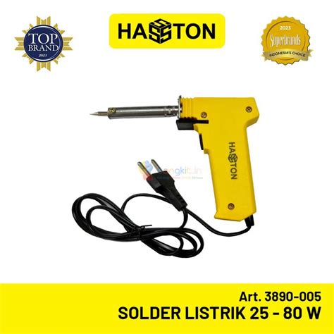 Hasston Solder Listrik Handle Plastik 25 - 80 Watt (3890-005) - Bangkit ...