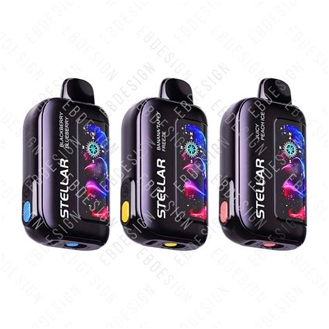 North Stellar Dark Moon Edition 40K Puffs & Disposable with Curved Screen – EBDesign