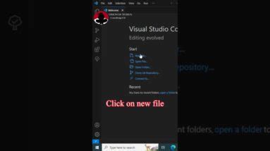 Image result for How to Create a HTML File in vs Code