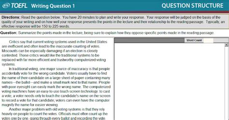 Image result for TOEFL Writing Topics Examples