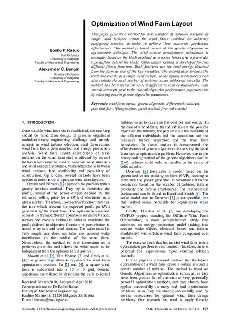 Image result for Wind Farm Layout Optimization MATLAB 2D