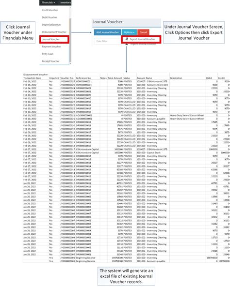 Image result for Journal Voucher Tutorial