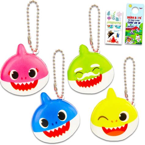 Ba Shark Baby Shark Keychain Set - 3 Baby Shark Keychains, India | Ubuy