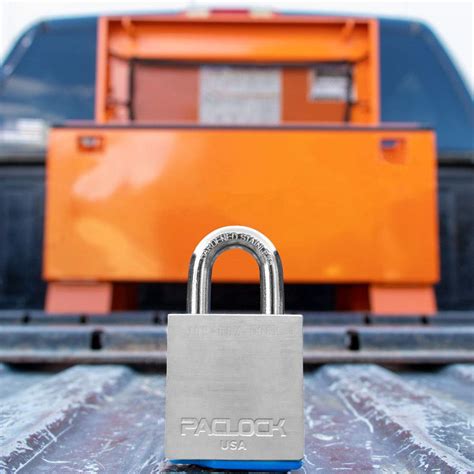 PACLOCK's Job-Box-Lock Series, Buy American Act Compliant, Silver ...