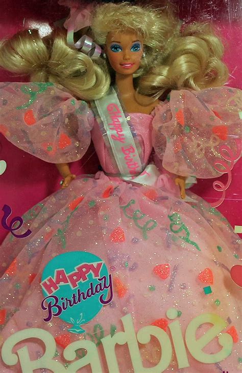 Buy Mattel Barbie 7913 1990 Happy Birthday Doll Online at Lowest Price ...