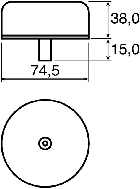 QBS-0046 Klaxon | Klaxon Flashguard QBS Series Clear Flashing Beacon ...