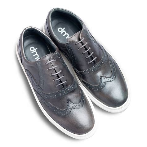 Buy Pure Leather Sneakers for Men | Black, Blue, Brown, White | dmodot