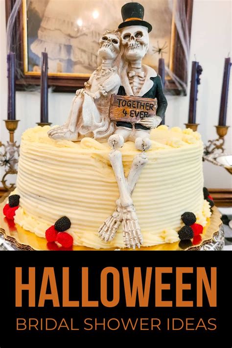 halloween wedding shower ideas