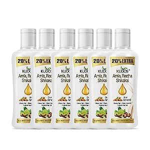 Buy Kudos Amla, Reetha, Shikakai Shampoo | 100 ML Each (Pack Of 6 ...