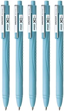 Doms Inxon Blue Ball Pen| 0.7mm ULV Ink Technology| Soft Rubberized ...