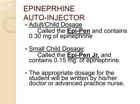 Allergy and epi pen | PPTX