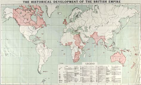 Show The Map Of British Empire
