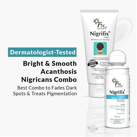 Fixderma Nigrifix Bright & Smooth Combo for Dark Neck & Pigmentation ...