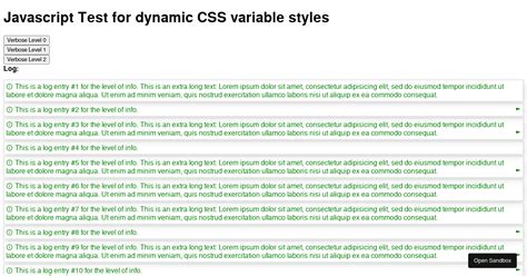 Image result for How to Create Var in CSS HTML Java SC