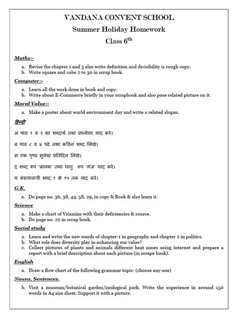 Image result for Assignment Class 6 Week 20 English Version