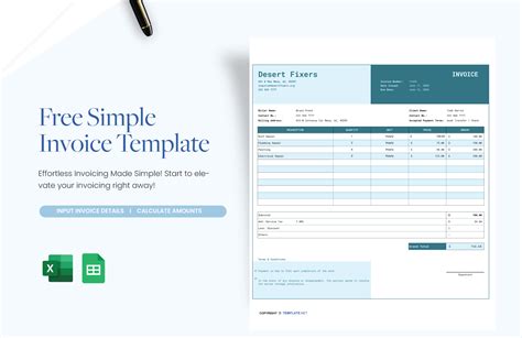 Image result for Simple Invoice Template