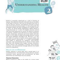 NCERT Book: Understanding Health - Humanities/Arts PDF Download