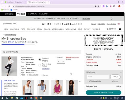 White House Black Market Coupons - 20% Off | September 2024