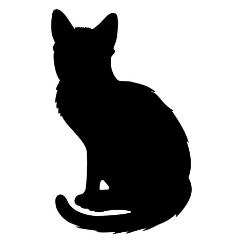 Silhouette Of A Cat