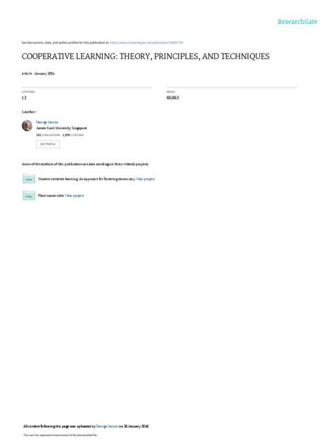Co-operative Learning Theory 的图像结果