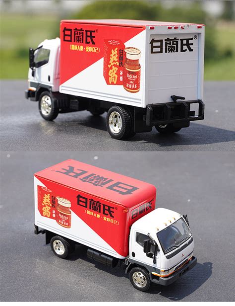 Original factory 1:53 General Model Mitsu bishi FUSO Diecast HK light ...
